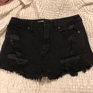 Missimo high wasted jean shorts